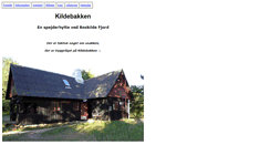Desktop Screenshot of kildebakken.dk